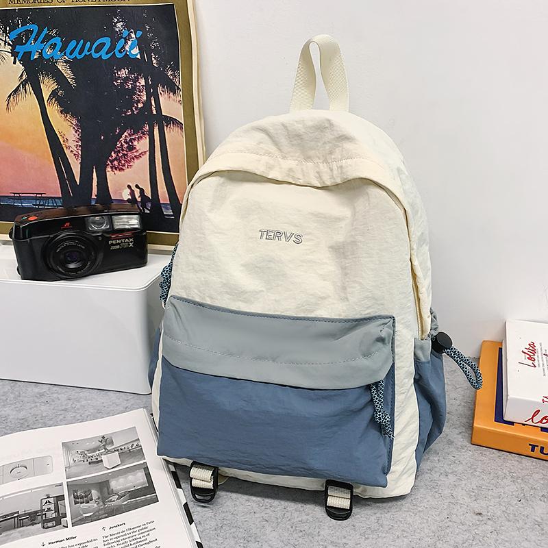 Outdoor Lightweight Travel Backpack Student Schoolbag Women's Large Capacity College Style Backpack