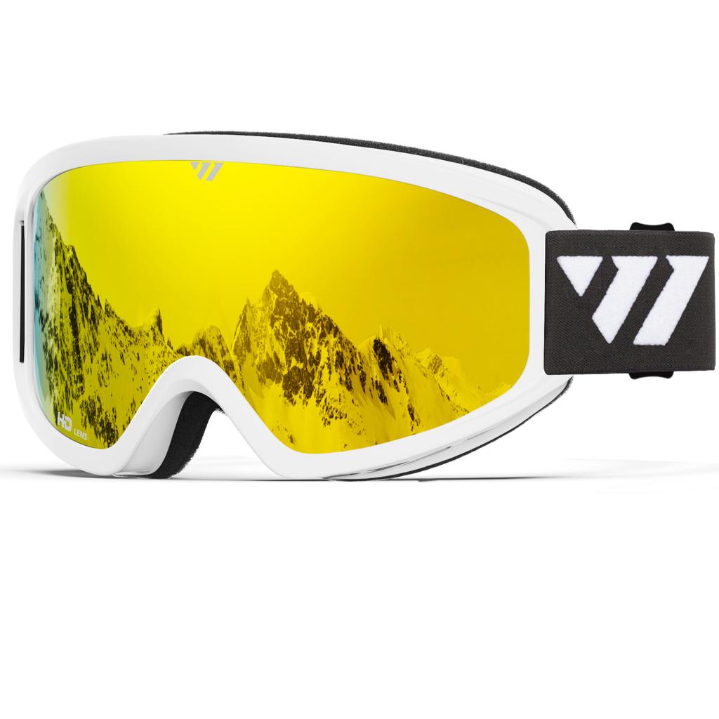 JULI Brand Professional Ski Goggles Double Layers Lens Anti-fog UV400 Ski Eyeglasses Skiing Snowboard Gogglesw Goggles Men for Women W1