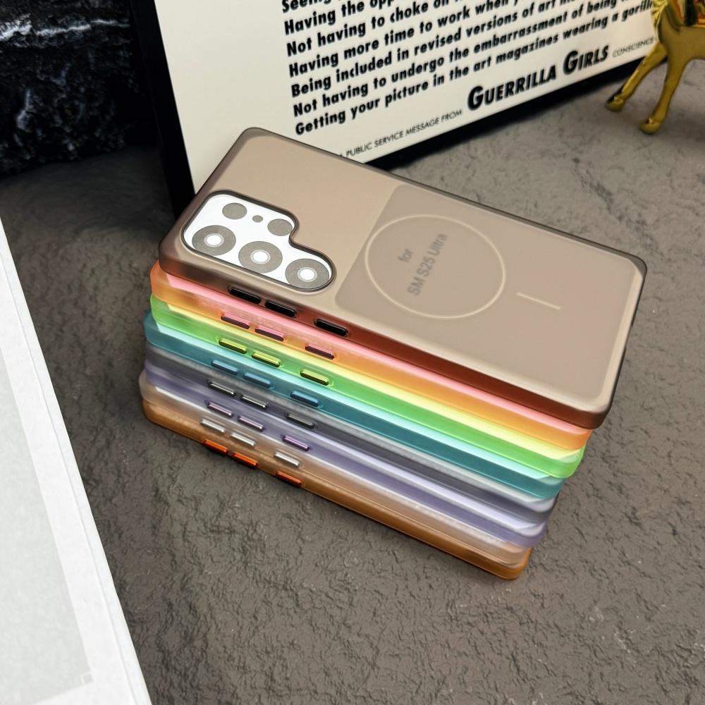 Matte Hard PC Frosted Case for Samsung Galaxy S26 S2 Ultra S24 S23 S26 Plus Magnetic Ultra Slim Thin Shockproof Cover
