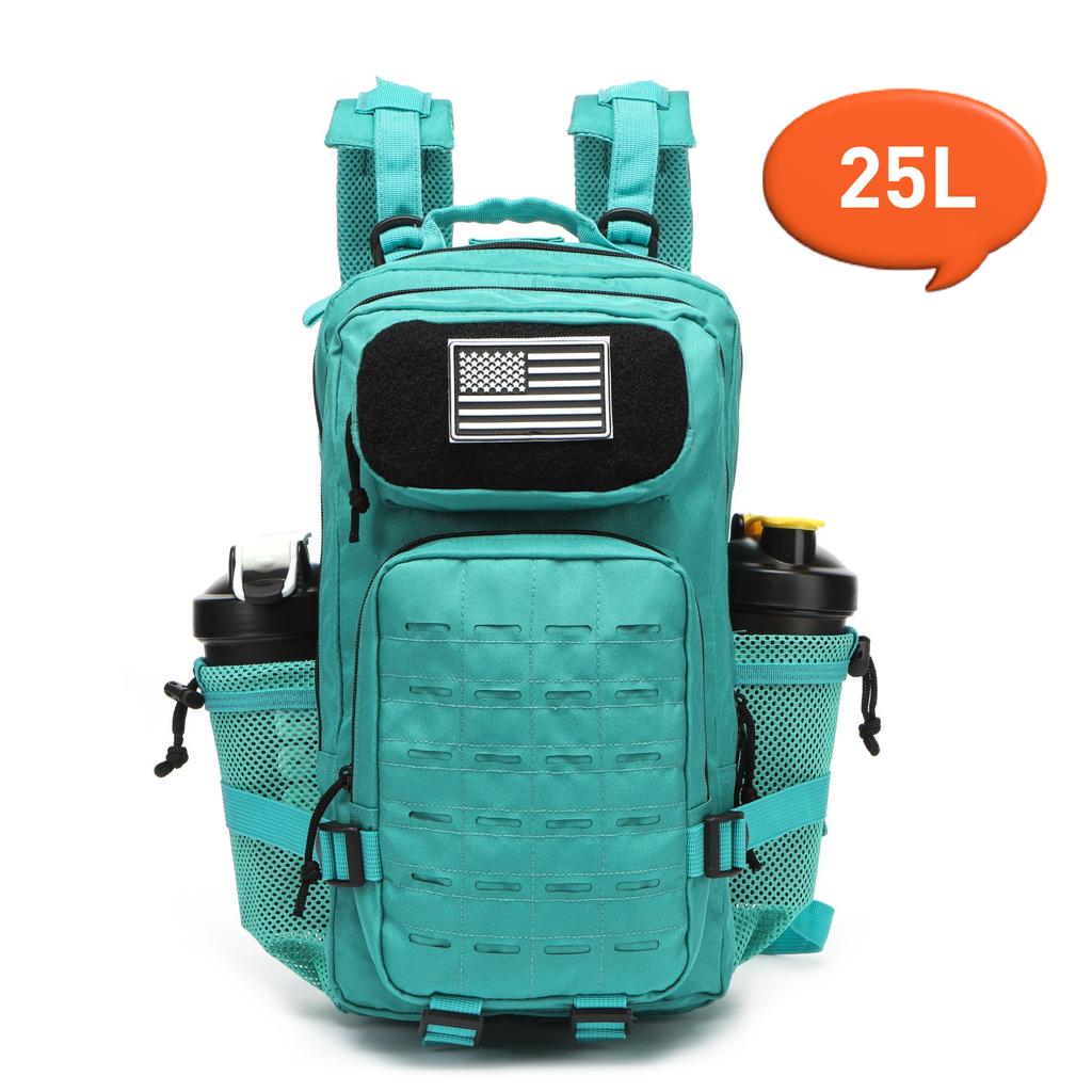 25L/50L Tactical Backpack Bag Hunting MOLLE Backpack GYM For Men EDC Outdoor Hiking Rucksack Witch 2 Bottle Holders