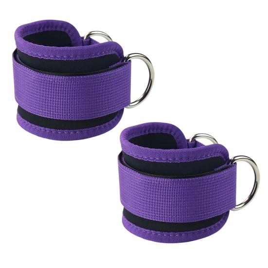 Ankle Strap for Cable Machine Adjustable Ankle Resistance Bands with Cuff for Gym Kickback Glute Workout Leg Extension Lower Body Exercise