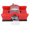 1‑2 Deck Manual Card Shuffler Poker Playing Card Casino Card Manual Shuffler ToolRed