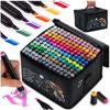 Nukido NK-914 Alcohol Markers with Bag 168 Pcs