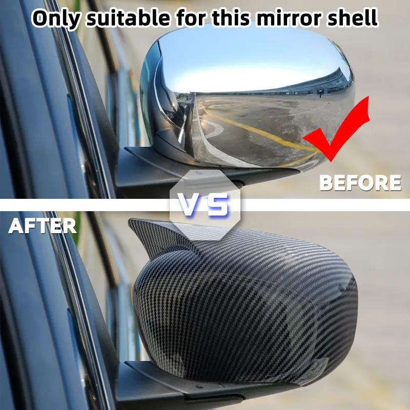 For Chrysler 300/300C Dodge Magnum Charger 2005-2020 car stickers rearview mirror side mirror cover wing cover