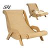 Sisal Cat Scratch Pad Scratcher Lounge, Scratching Board, 2-in-1 Wooden Anxiety Relief Furniture Bed for Indoor Cats Resting Lounge