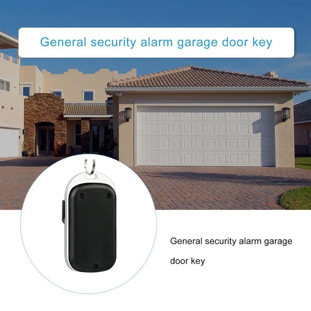 

433MHZ Clone Fixed Learning Rolling Code Universal 4 Buttons Garage Door Opener Remote Control Duplicator Garage чёрный