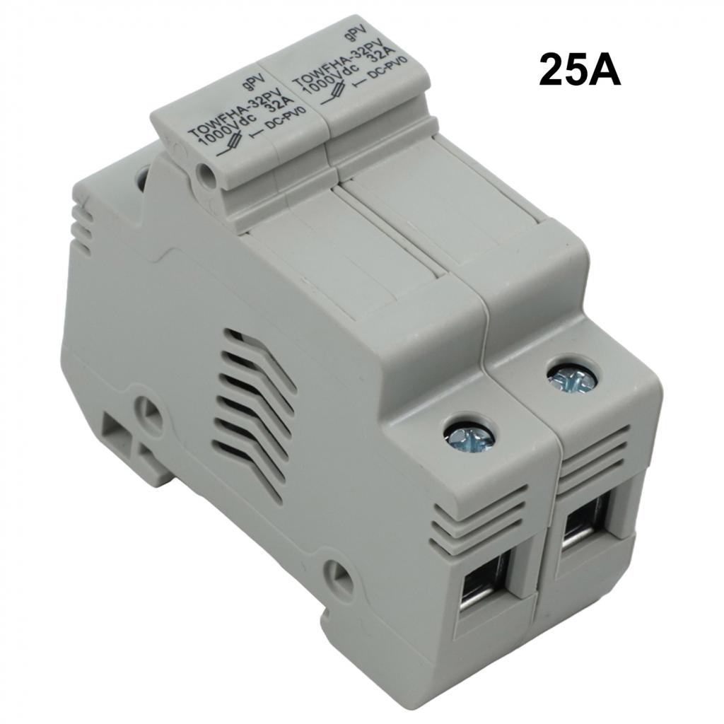 Compact Solar Fuse and Holder Set for Easy Installation In For PV Systems