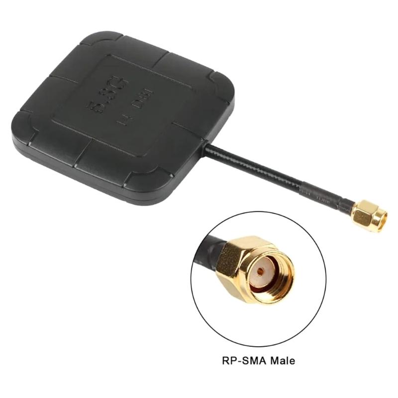 5.8G 14DBI Flat Panel with Reliable Signal Reception FPVs Antenna FPVs Receiver Part Simple Installation for Quadcopters