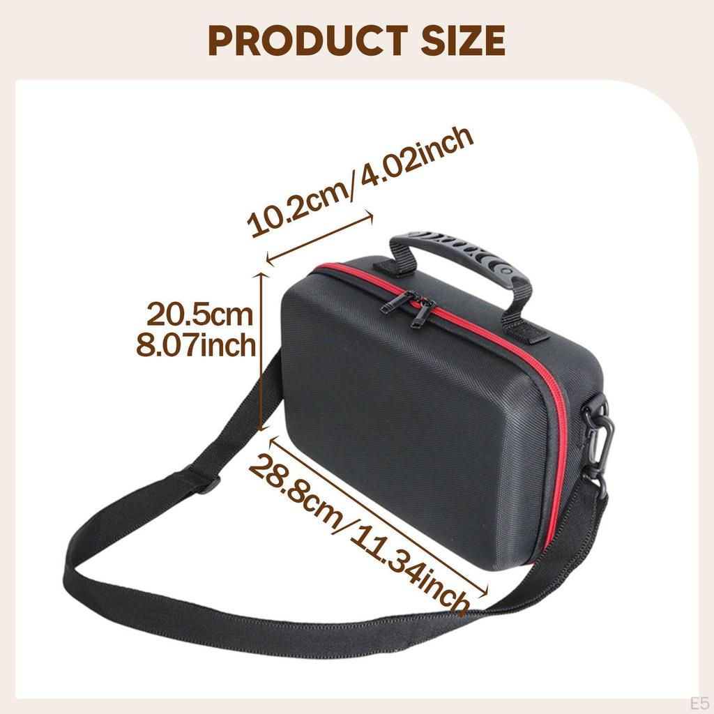 Camera Bag Multifunctional Storage Adjustable Shoulder Strap DIY Tool Pouch Crossbody Case