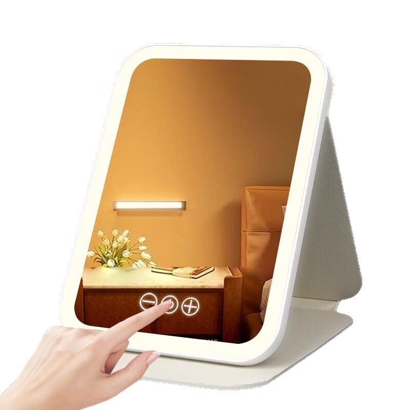 Oeny LED faltbarer tragbarer Kosmetikspiegel