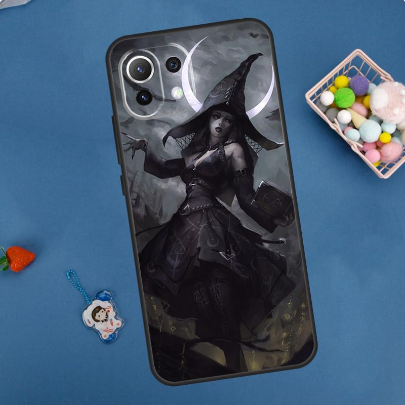Moon Witch Horror Case For Xiaomi 14 13 15 Ultra 11T 12T 13T 14T Pro POCO X7 Pro X3 X5 F5 F6 M6 X6 Pro Cover