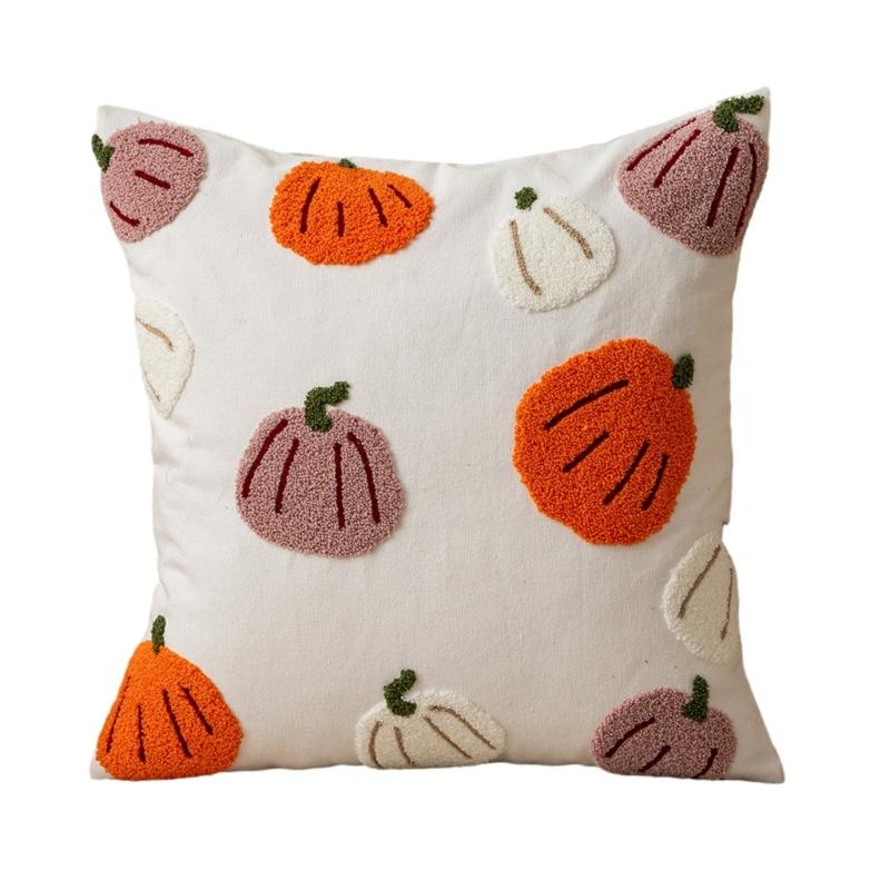 Durable Pillow Cover Vibrantly Color Polyester Pillowcase Perfect For Seasonal Sofa Bedroom Decorations