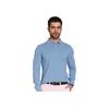 Polo Ralph Lauren FW23 Embroidered Pony Logo Long Sleeve Polo Shirt Men tops Light-Blue 710680790013