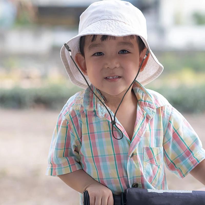 1PC Hat Retainer Anti-lost Anti-drop Rope Elastic Windproof Hat Strap Removable Mask Lanyard Hat Chin Cord Hat Strap Clips