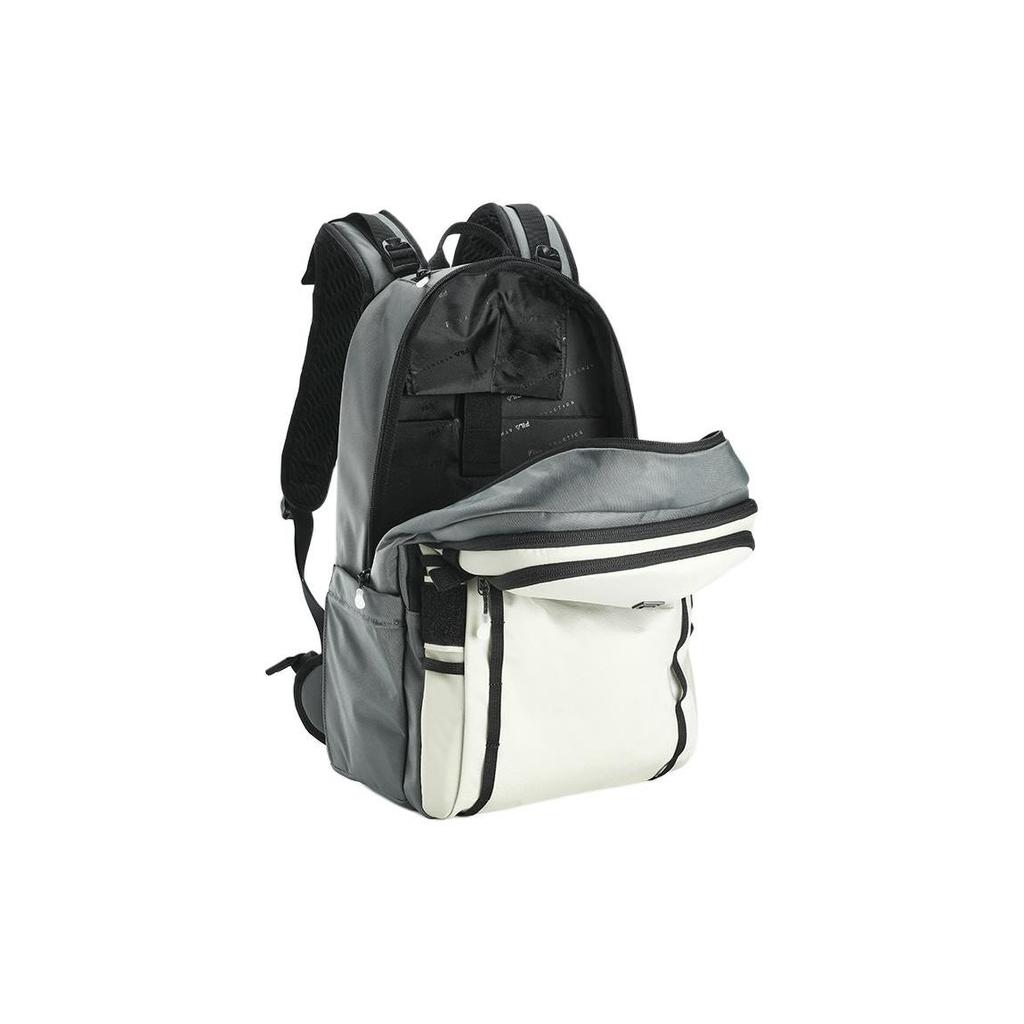 Fila Fitness Casual Large Capacity Fabric Backpack Men Backpacks Lead-Gray A13M421101FDY