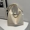 Large capacity tote bag fashionable versatile solid color temperament handbag bag underarm bag shoulder bag commuter women's bag