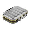 Portable Fishing Flies Gadget Holder Double-sides Fishing Lure Organizer Plastic Lightweight Practical for Saltwater Pesca Tool