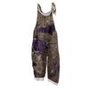 Women's Jumpsuit  Print Casual Loose Vintage Shoulder Strap Cotton Linen