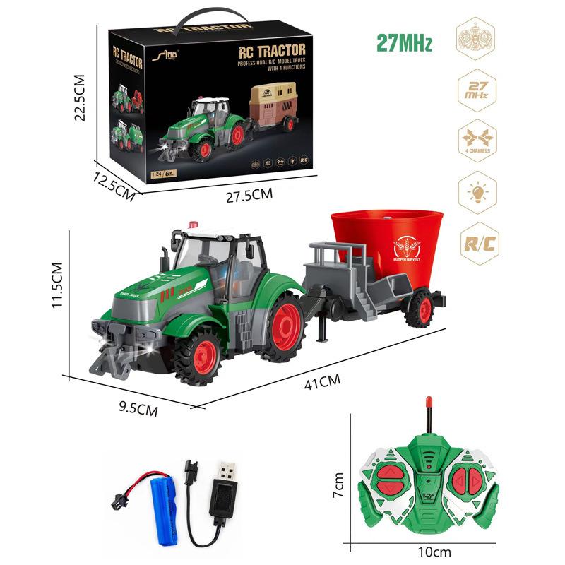 

Фермерский трактор с дистанционным управлением