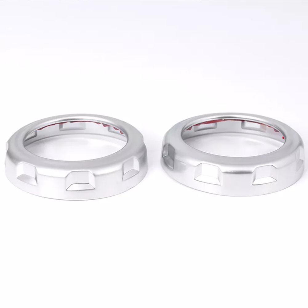 Car Rear AC Outlet Vent Ring Cover Trim Sticker For Land Rover For Discovery 4 For LR3 2009-2016 Car AC Vent Trim Ring