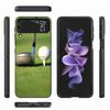 Leisure Advanced Sports Golf Phone Case For Samsung Z Flip 6 7 5G Z Flip 5 Galaxy Z Flip 3 4 5G ZFlip Shockproof Hard Cover TPU
