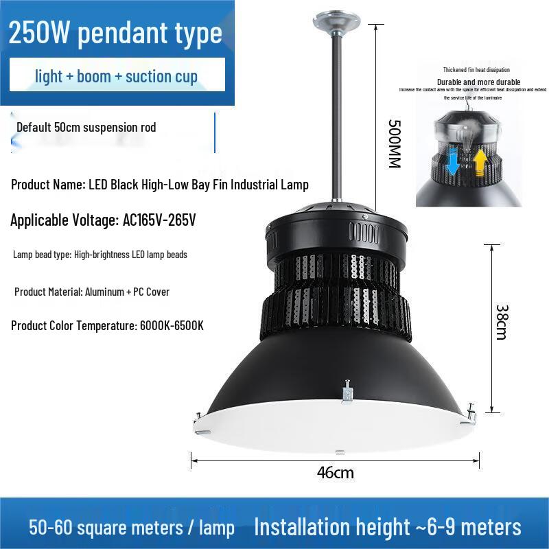 UOSU LED Anti-Glare Industrial High Bay Light