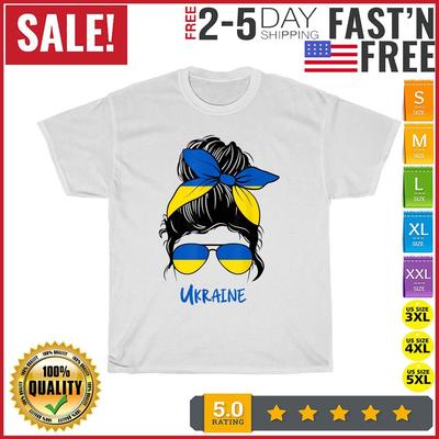 Ukraine Mädchen Vintage T-Shirt Herren Mode 2023 Damen T-Shirt Kurzarm Baumwolle