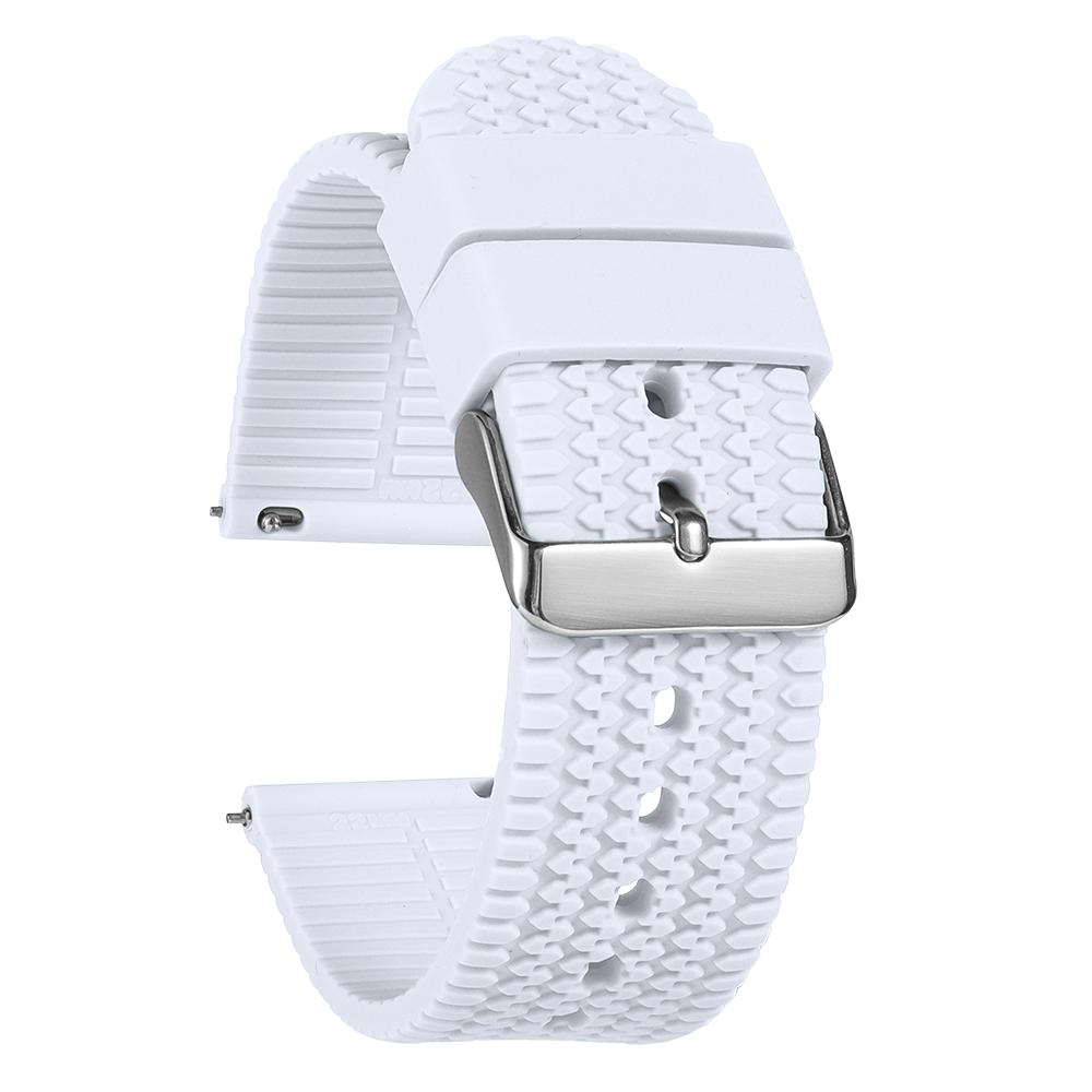 18mm 20mm 22mm 24mm Soft Rubber Strap Silicone Watch Band for Seiko for Rolex Bracelet Quick Release Sport Replacement Wristband