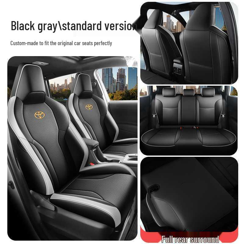 Universal All-Season Leather Seat Covers for 2026 Toyota RAV4