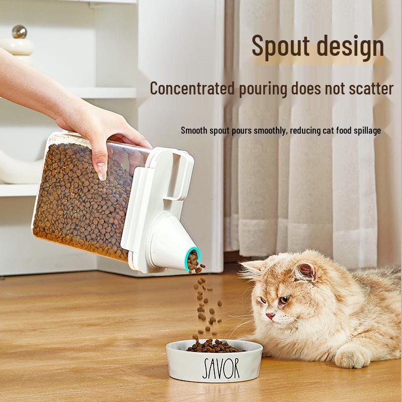 Sealed Pet Food Storage Container: Moisture, Mold, and Insect Resistant for Cats and Dogs