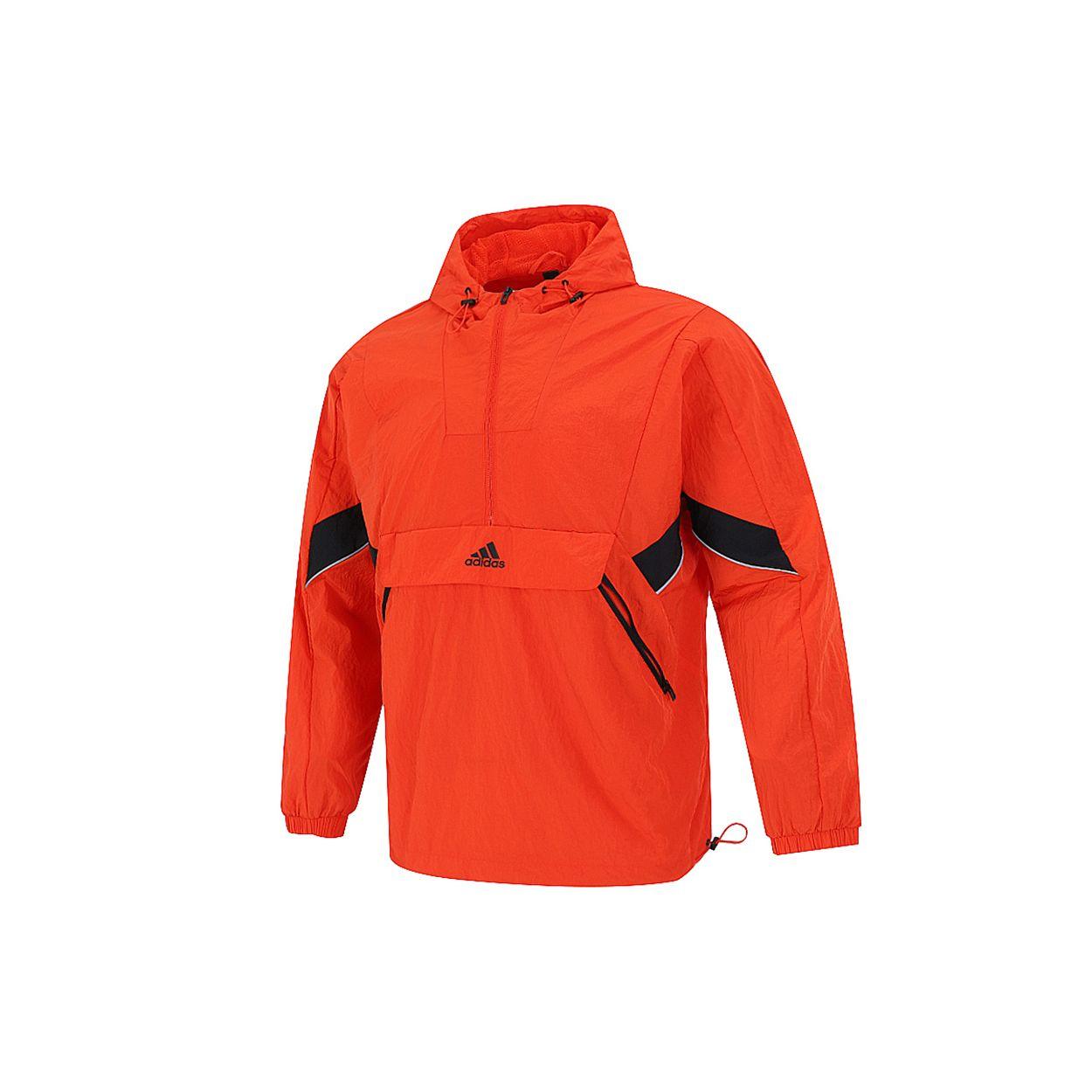 adidas Woven Hooded Jacket Red H40214 L