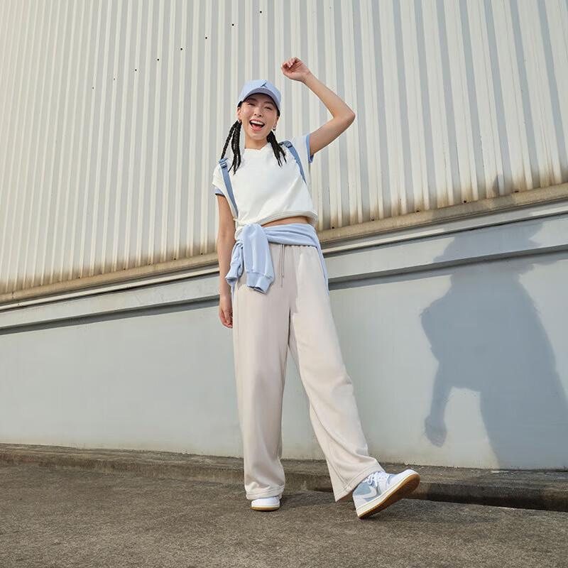 Jordan AJ1 Denim Texture Blue-White Casual Sport Shoes 37.5