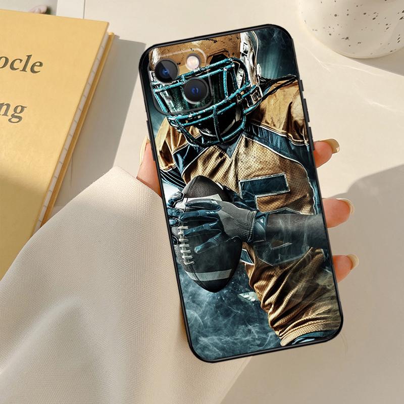 

Rugby Football Sport Cover For iPhone 13 14 15 16 Pro Max 12 Mini 11 14 15 16 Pro Max Plus X XR XS Max Phone Case iPhone 13 mini