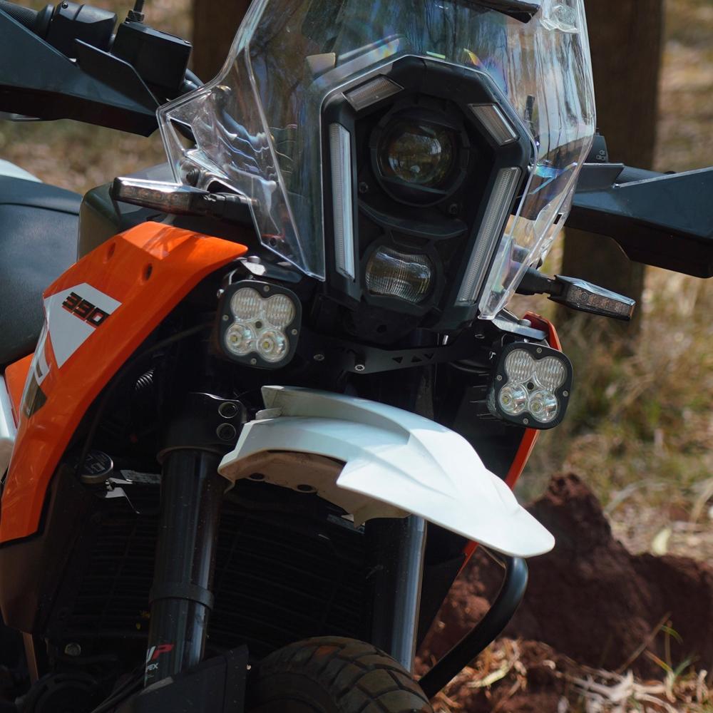 Motorcycle Headlight Spotlight Bar Fog Signal Light Bracket Mount For KTM 390 Adventure R/X 390ADV Accessories 2025-2026