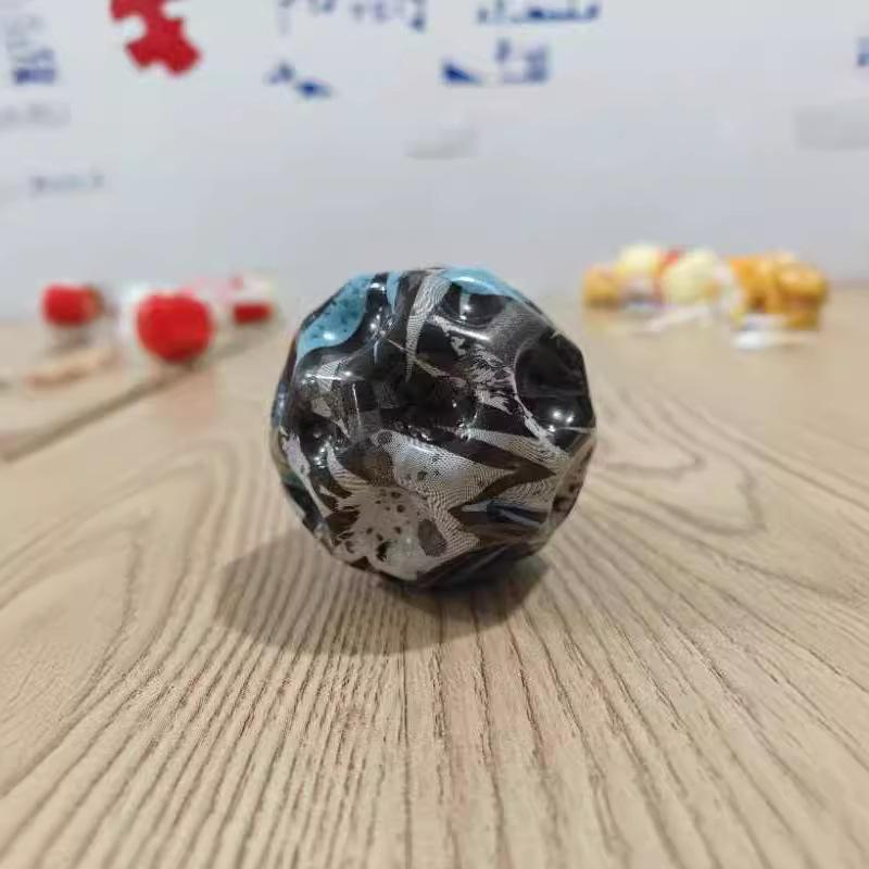 Balle Rebondissante Élastique Camouflage - Jouet Décompression Haute Élasticité pour Jeu Extérieur pour Garçons et Filles