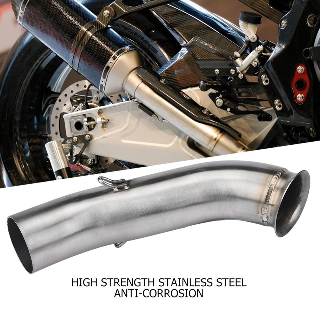 Motorcycle Full Exhaust System Vent Middle Pipe Link Connect for 250 390 RC390  2017‑2018