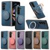 Magnetic 360° Rotating Invisible Kickstand Cover Phone Case for Samsung Galaxy Z Fold 7 6 5 4 3 Fold7 Fold6 Fold5 Fold4 Fold3 5G