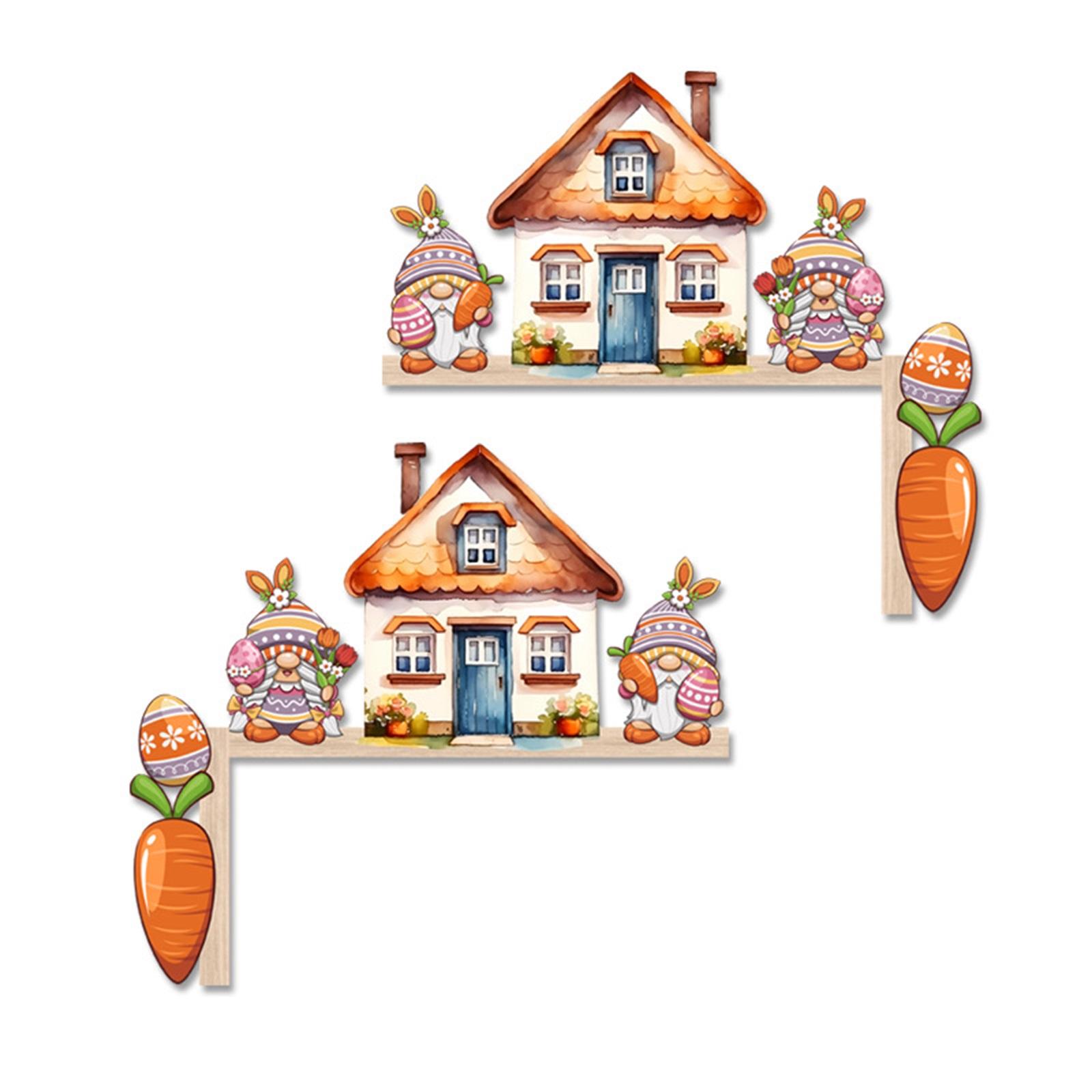 

Easter Hollow Ornament Creative Resin Candle Holder Home Decoration One Size