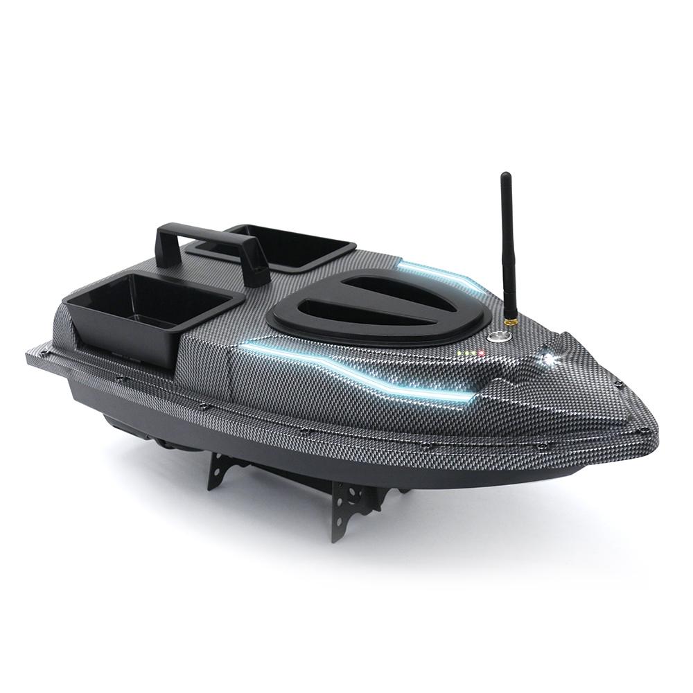 GPS Fishing Bait Boat 500m Remote Control Bait Boat Dual Motor RC Fish Finder 1.5KG Loading Support Automatic Cruise/Return/Route Correction
