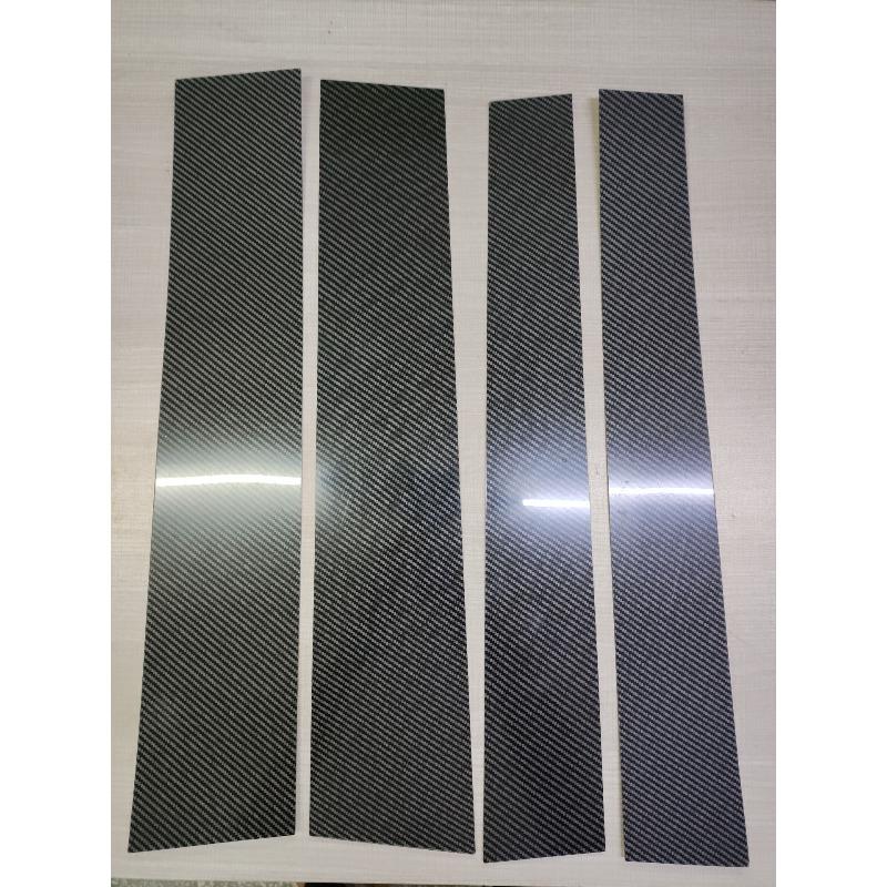 4Pcs Window Center Pillar B/C Pillar Decorative Sticker Center Pillar Sticker for Toyota Tundra Crew Max Cab/Double Cab 2007-2021 углеродного волокна черного