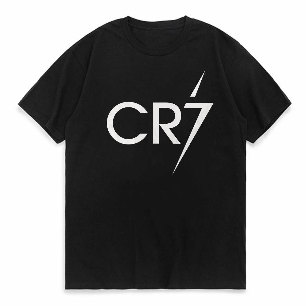 Tricou de vară pentru băieți CR7 Tricou Cristiano Ronaldo Modă Outdoor Timp liber Antrenament Sport Tricou cu mânecă scurtă Hanorac