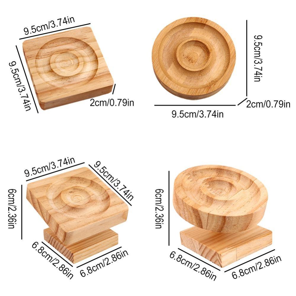 Wooden Handstring Bracelet Display Stand Design Craft Storage Jewelry Making Organizer  Home