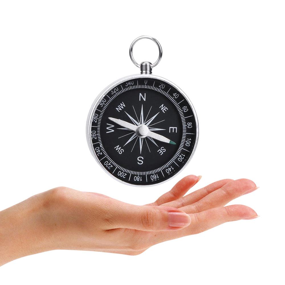 

Алюминиевый мини-компас с брелоком для ключей, карманный компас для выживания на природе