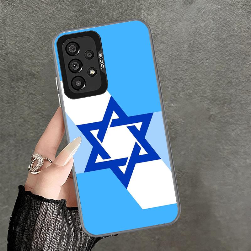 David Jewish Star Symbol Soft Phone Case for Samsung A17 A16 A15 A14 A13 A57 A56 A55 A54 A53 A37 A36 A35 A34 A33 A26 A25 A24 A23