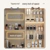 JINGRUIXIANG Mirror Cabinet Wall-Mounted Storage Shelf