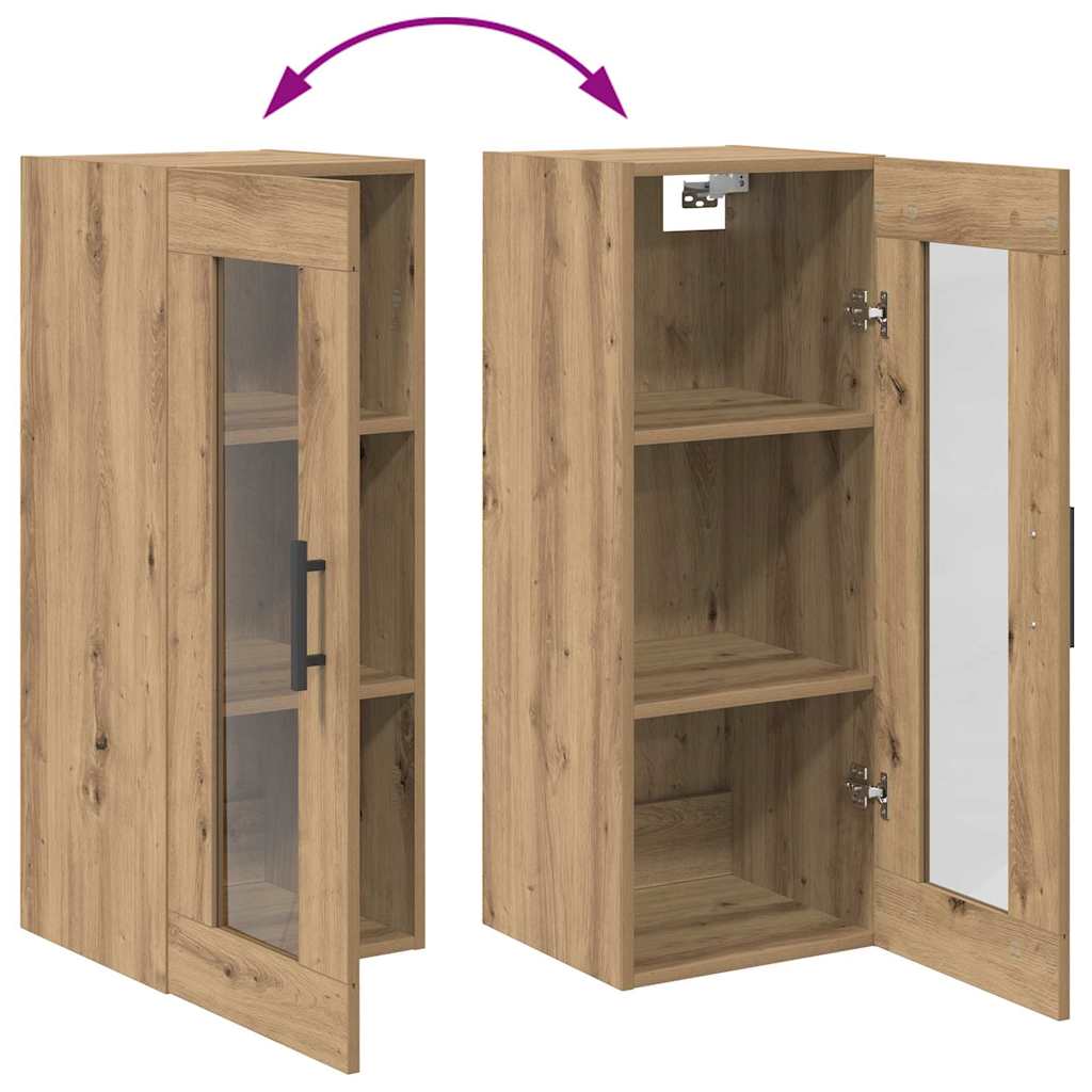 Highboard Artisan Oak 34.5 x 34 x 180 cm Particleboard