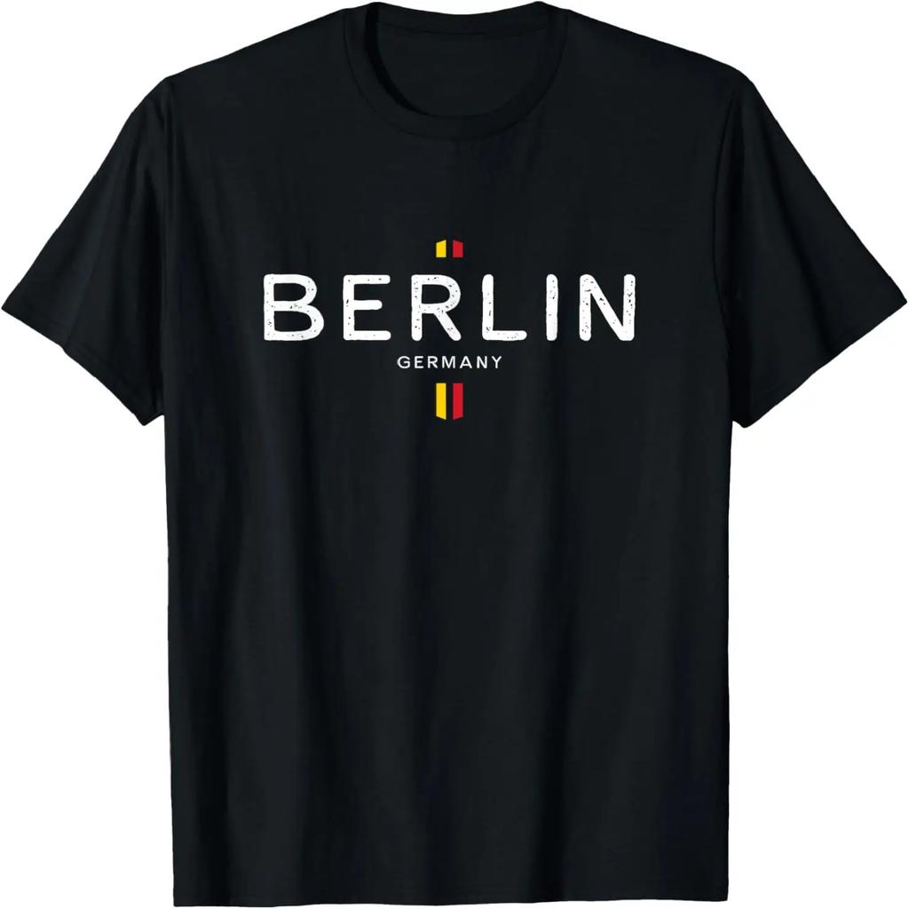 Berlín Německo Retro Vintage Tričko