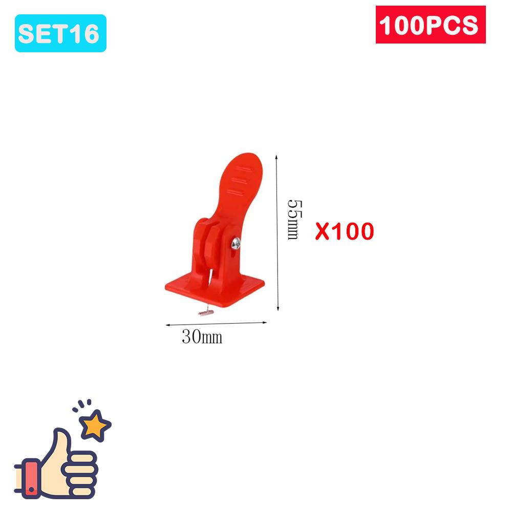 5-200 buc Agrafe pentru sistem de nivelare a plăcilor de pardoseală Instrumente de construcție Distanțiere de reglare a reglajului de nivelare a plăcilor Set de distanțiere pentru perete de plăci de porțelan