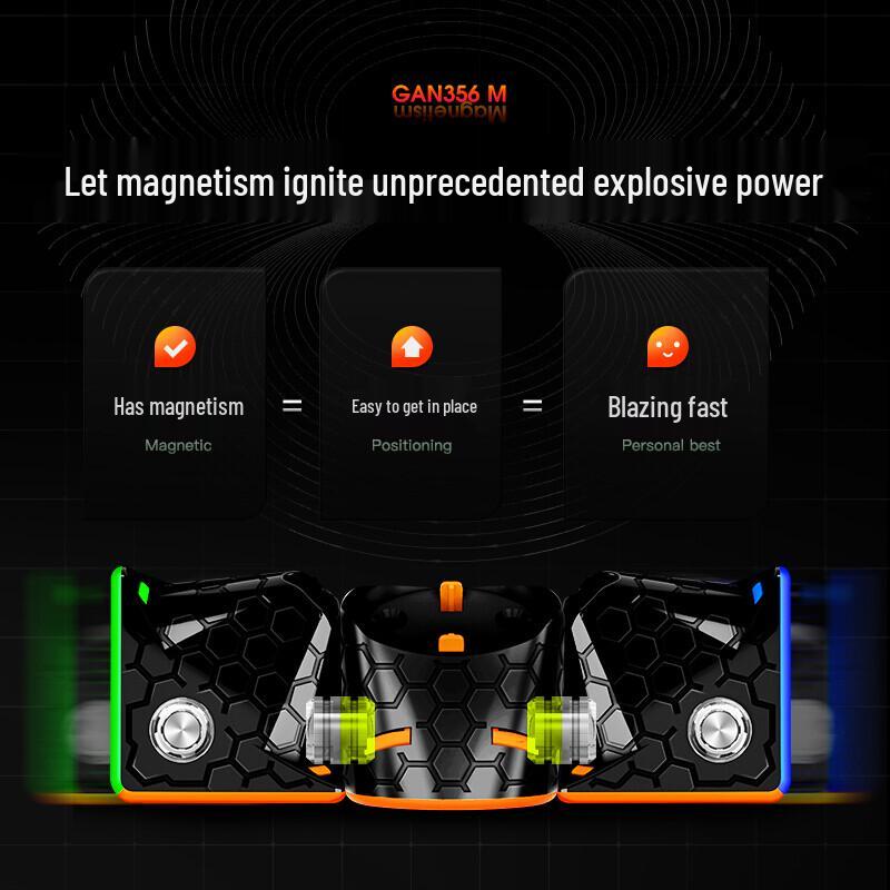 GAN 356M 3x3 Magnetic Speed Cube