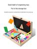 Children's Wooden Magnetic Counting Sticks & Drawing Board - Multifunctional Number Learning Toy